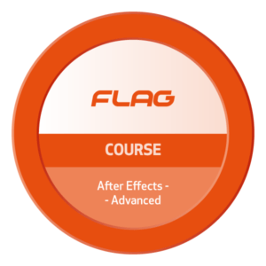 Badge FLAG Curso Adobe After Effects Avancado