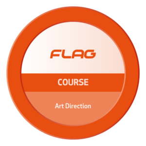 Badge FLAG Curso Direção de Arte