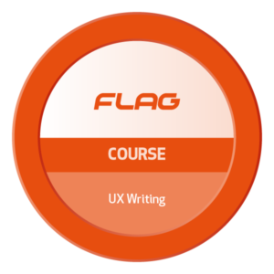 Badge FLAG UX Writing